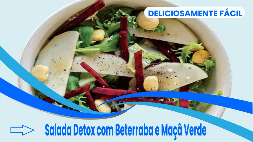 Salada detox fácil no blog Dica Pronta