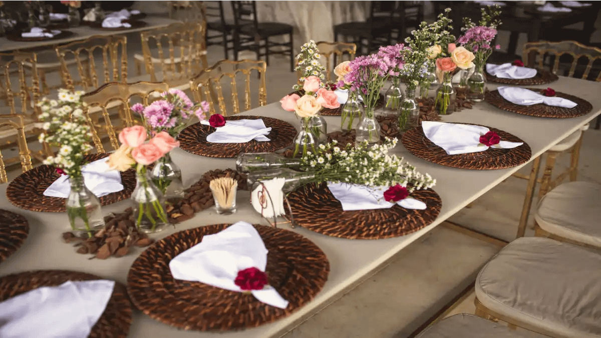 Jantar para festa sofisticado