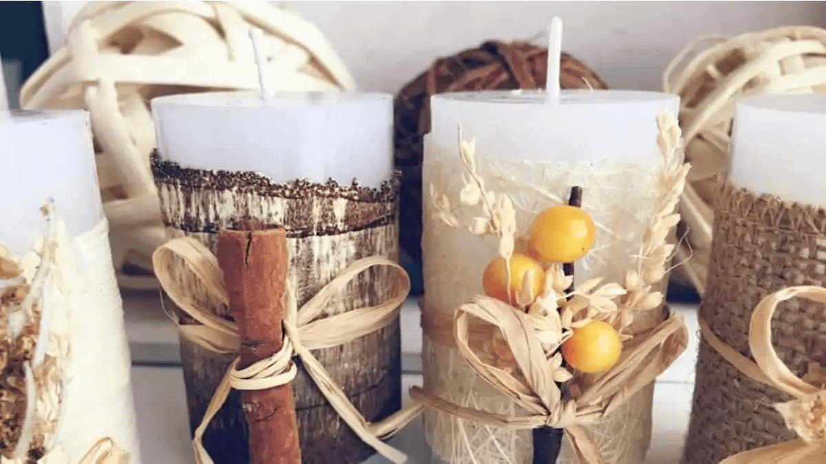 como fazer velas aromáticas caseiras